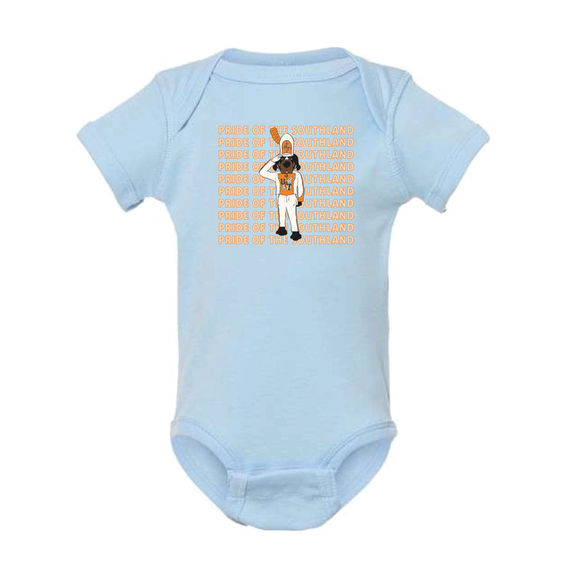 The Pride of the Southland | Baby Light Blue Onesie