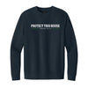 The Protect This House | Adult New Navy Crewneck Sweatshirt