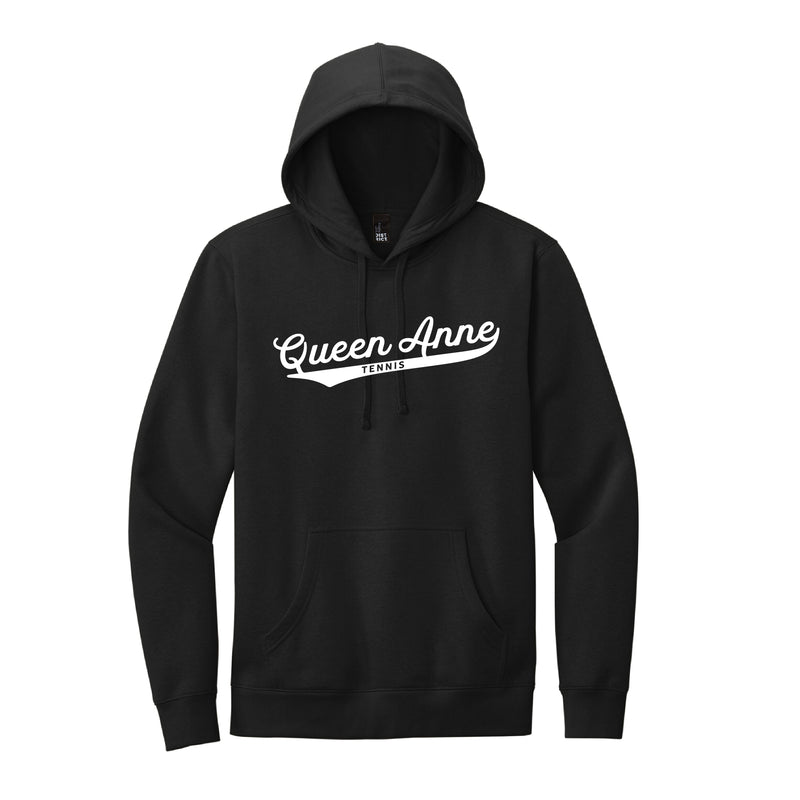 The Queen Anne Script | Black Hoodie