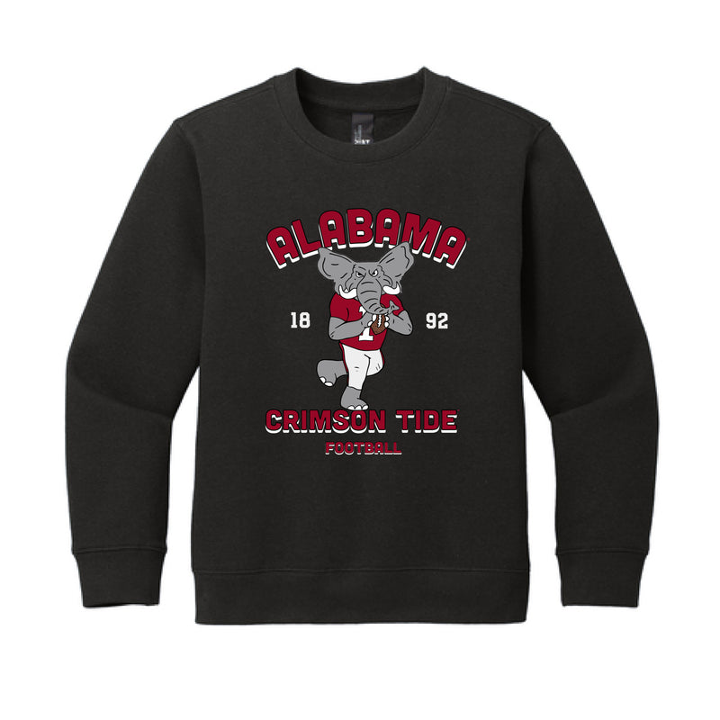 The Quarterback Big Al | Youth Black Sweatshirt