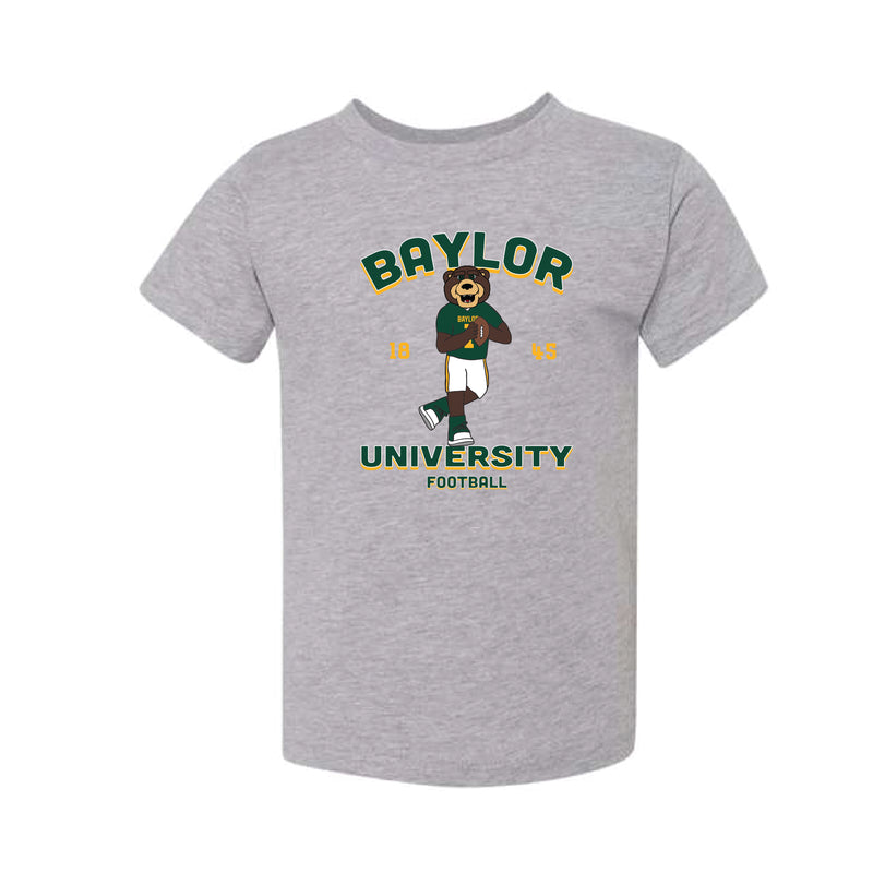 The Quarterback Bruiser | Toddler Athletic Heather Tee