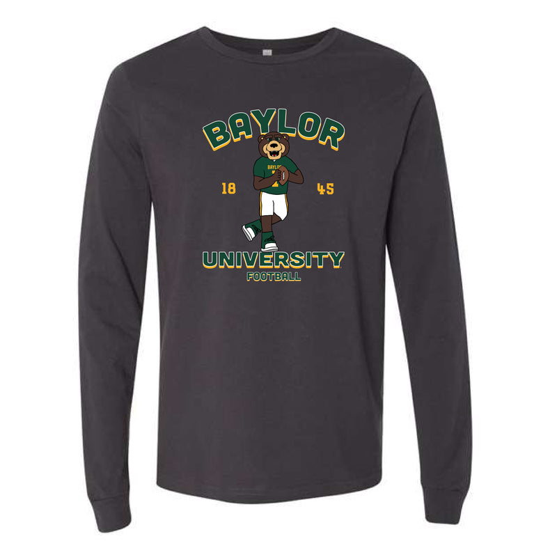 The Quarterback Bruiser | Dark Grey Long Sleeve