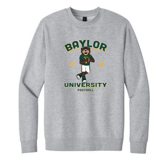The Quarterback Bruiser | Light Grey Heather Sweatshirt
