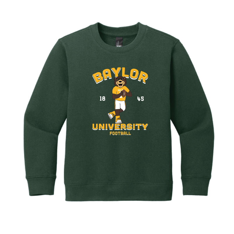 The Quarterback Bruiser | Youth Forest Sweatshirt