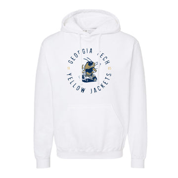The Ramblin Buzz Est | White Hoodie