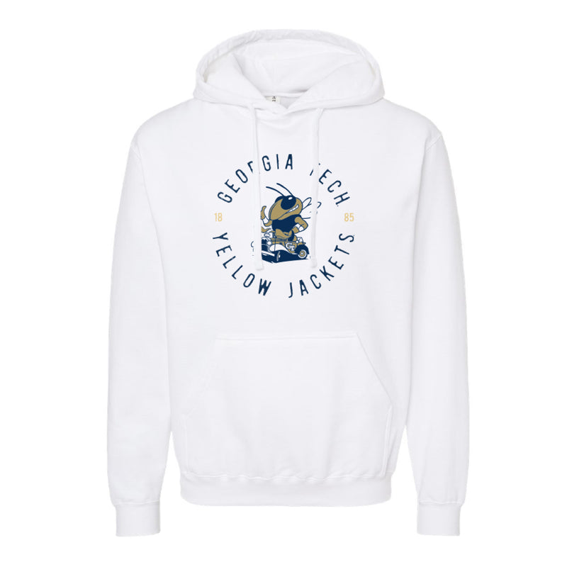 The Ramblin Buzz Est | White Hoodie