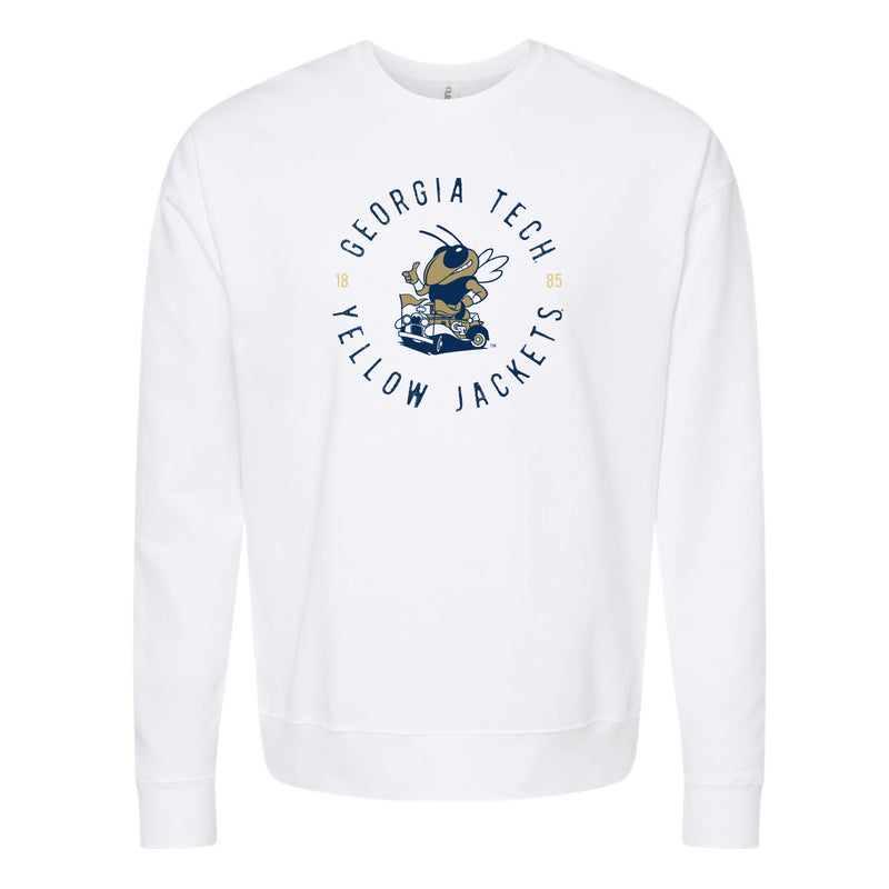 The Ramblin Buzz Est | White Sweatshirt