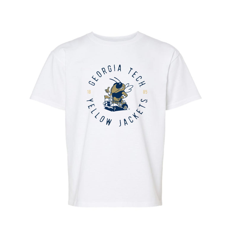 The Ramblin Buzz Est | Youth White Tee