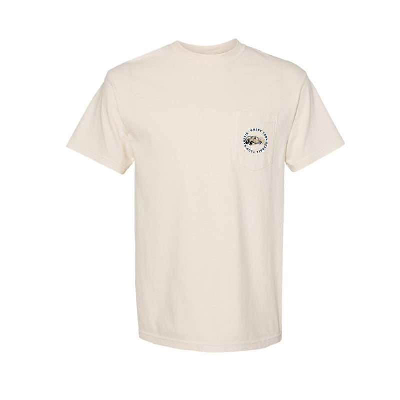 The Ramblin Wreck Spirit Pocket | Ivory Tee