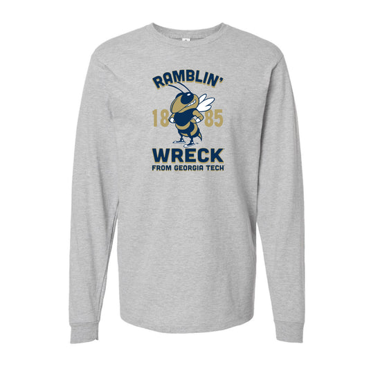 The Ramblin' Wreck Buzz | Heather Grey Long Sleeve