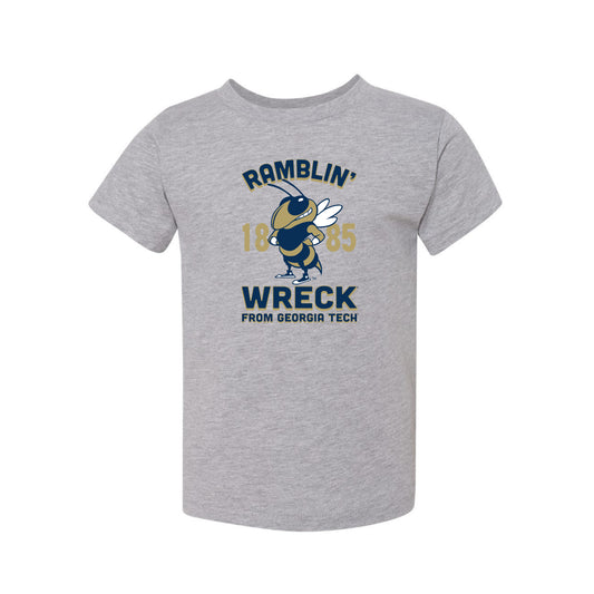 The Ramblin' Wreck Buzz | Toddler Athletic Heather Tee