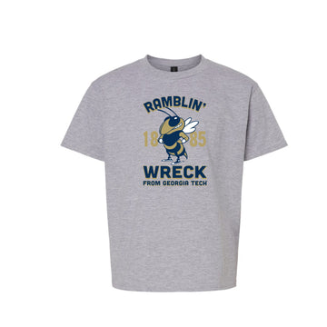 The Ramblin' Wreck Buzz | Youth Sport Grey Tee