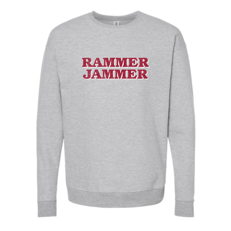 The Rammer Jammer Block | Heather Grey Sweatshirt