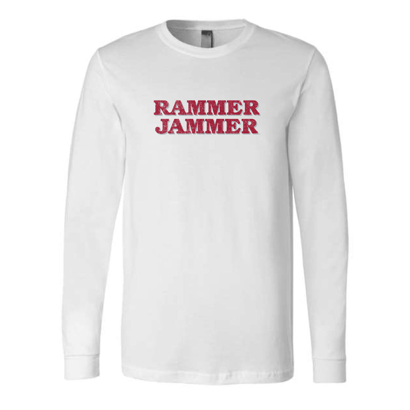 The Rammer Jammer Block | White Long Sleeve