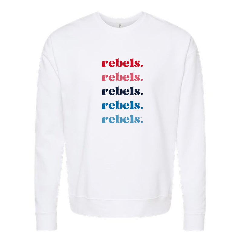 The Rebels Repeat | White Sweatshirt