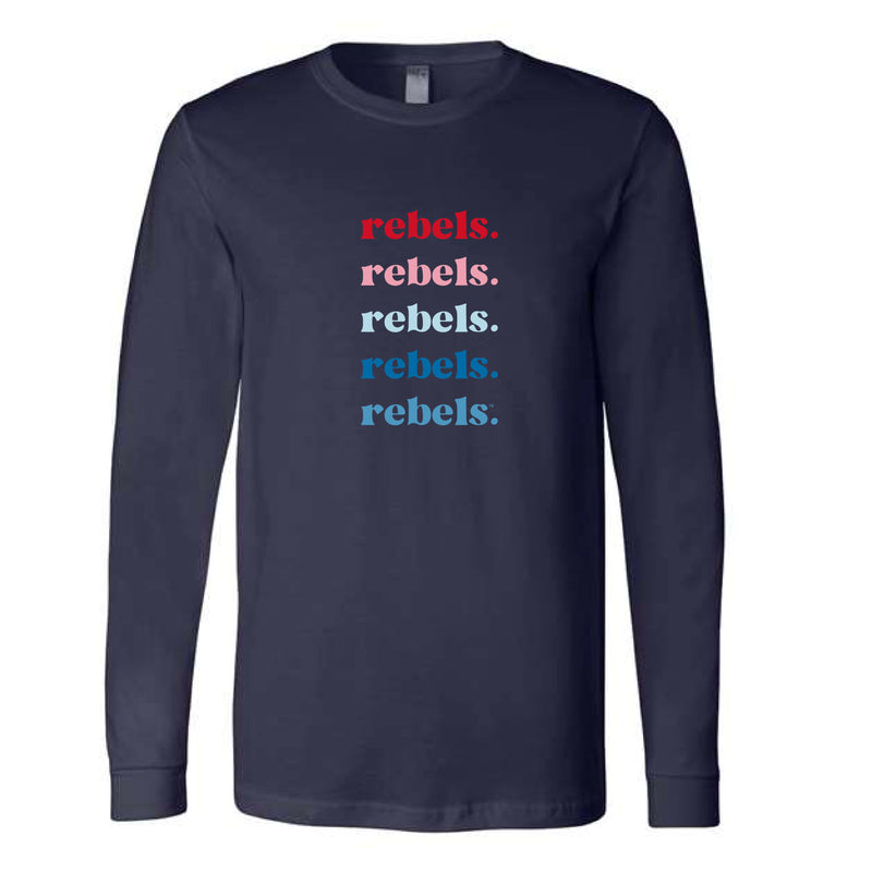 The Rebels Repeat | Navy Long Sleeve