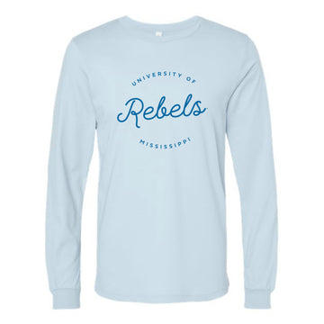 The Script Rebels | Baby Blue Long Sleeve