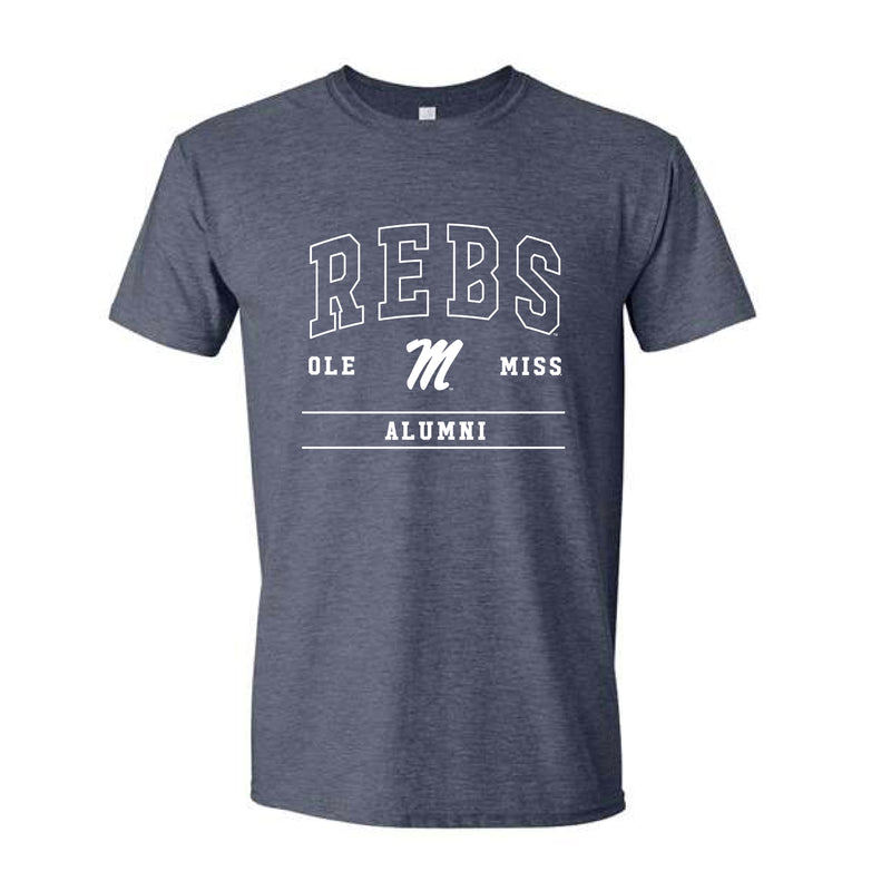 The Rebels Alumni | Heather Navy Tee