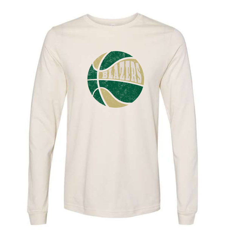 The Retro Blazers Basketball | Natural Long Sleeve