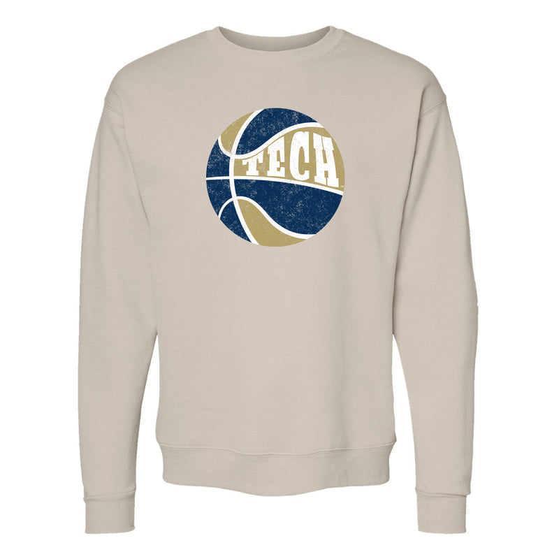 The Retro Tech Bball | Sand Sweatshirt