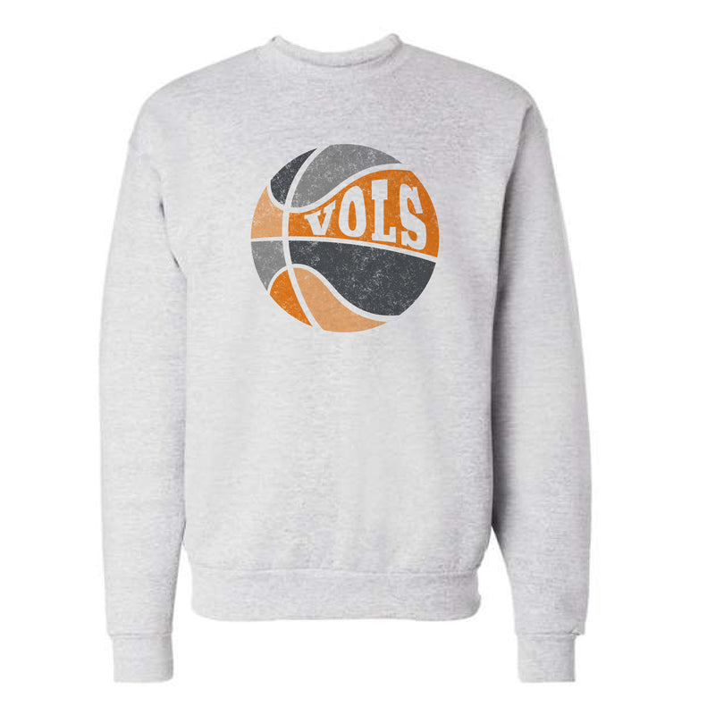 The Retro Vols Basketball | Ash Sweatshirt