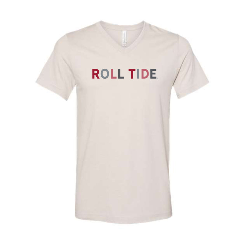 The Roll Tide Multi | Heather Dust V-Neck Tee