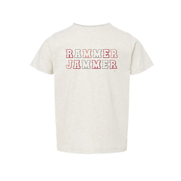 The Rammer Jammer Block | Toddler Natural Heather Tee