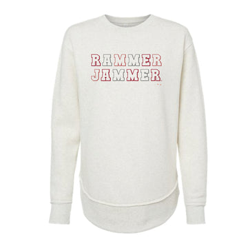 The Rammer Jammer Block | Adult Natural Heather Fleece