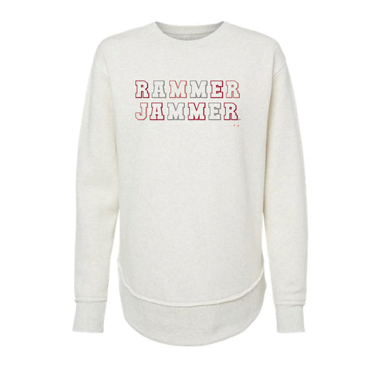 The Rammer Jammer Block | Adult Natural Heather Fleece