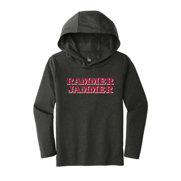 The Rammer Jammer Block | Youth Black Hoodie