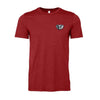 The Rammer Jammer Circle EST | Canvas Red Tee