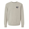 The Rammer Jammer Circle EST  | Cement Sweatshirt