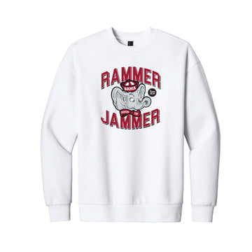 The Rammer Jammer Beanie | Adult White Fleece