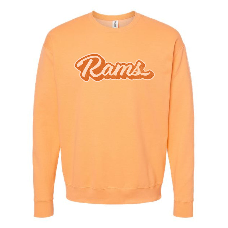 The Rams Script | Cantaloupe Oversized Crewneck Sweatshirt