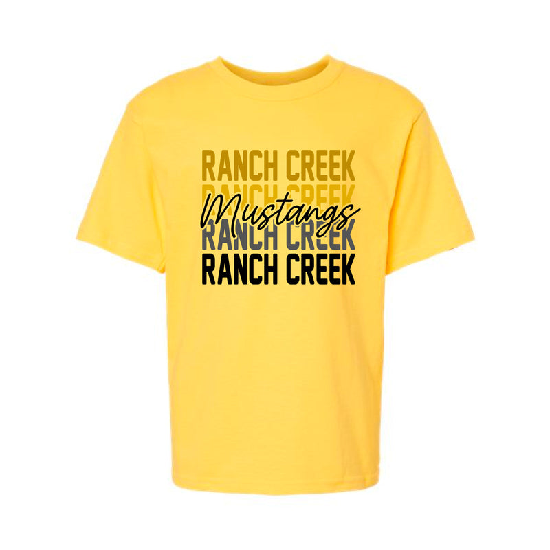 The Ranch Creek Repeat | Yellow Youth Tee