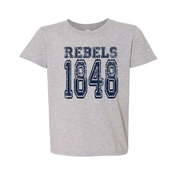 The Rebels 1848  | Toddler Athletic Heather Tee