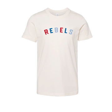 The Rebels Arch Multi | Youth Natural Tee