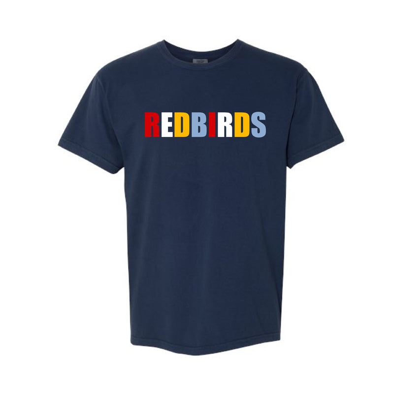 The Redbirds Multi | Adult True Navy Tee