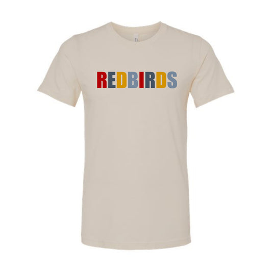 The Redbirds Multi | Adult Heather Dust Tee