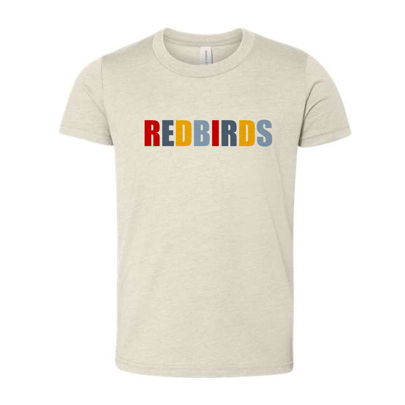 The Redbirds Multi | Youth Heather Dust Tee