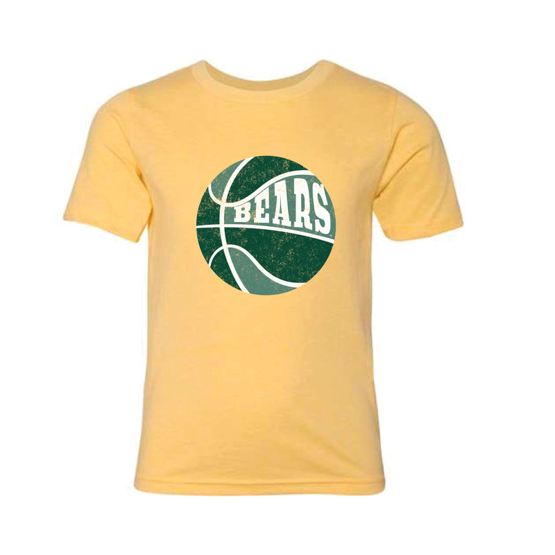 The Retro Bears Bball | Youth Banana Cream Tee