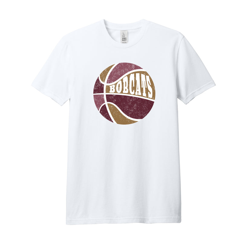 The Retro Bobcats Bball | White Tee