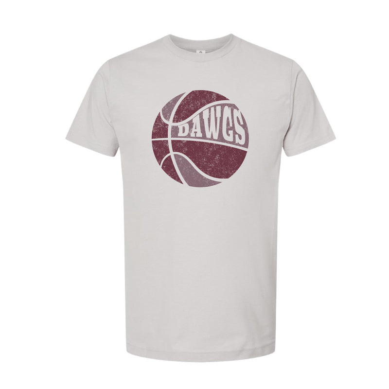 The Retro Dawgs Bball | Light Silver Tee