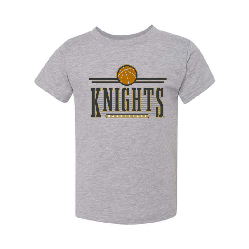 The Retro Knights Basketball | Toddler Athletic Heather Tee