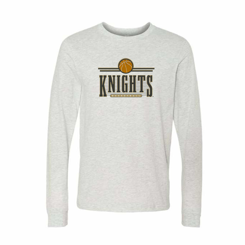 The Retro Knights Basketball | Ash Long Sleeve