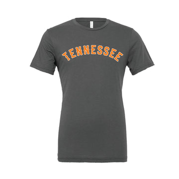 The Retro Tennessee Arch | Adult Asphalt Tee