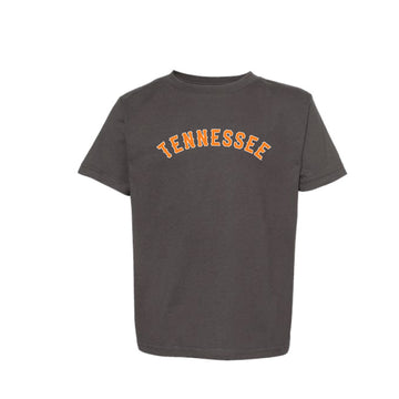 The Retro Tennessee Arch | Toddler Charcoal Tee