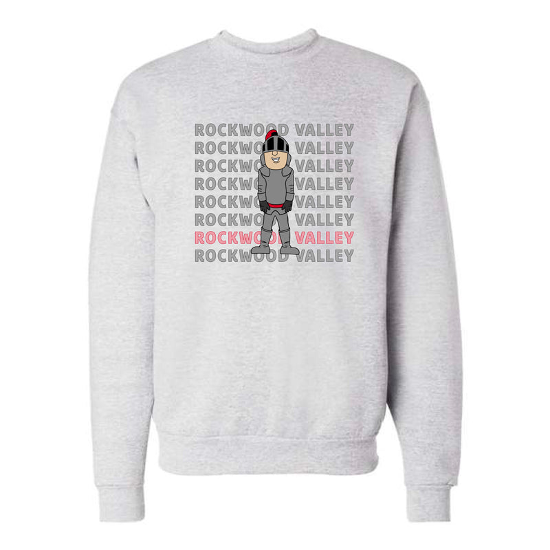 The Rockwood Valley Repeat | Ash Crewneck Sweatshirt