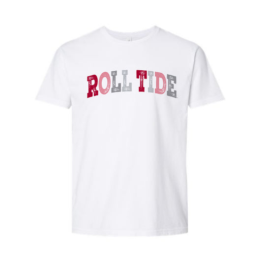 The Roll Tide Multi Arch | White Tee