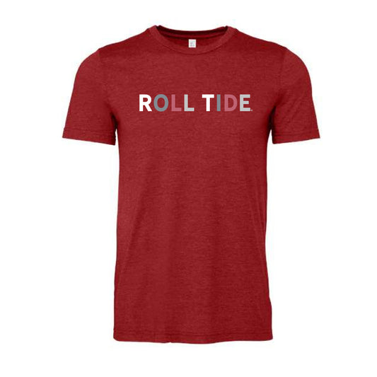 The Roll Tide Multi | Heather Canvas Red Tee